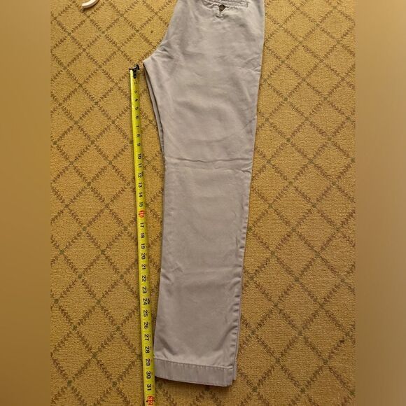 J. Crew Driggs Style chino khaki pants stone -  33 x 30 - Picture 6 of 9